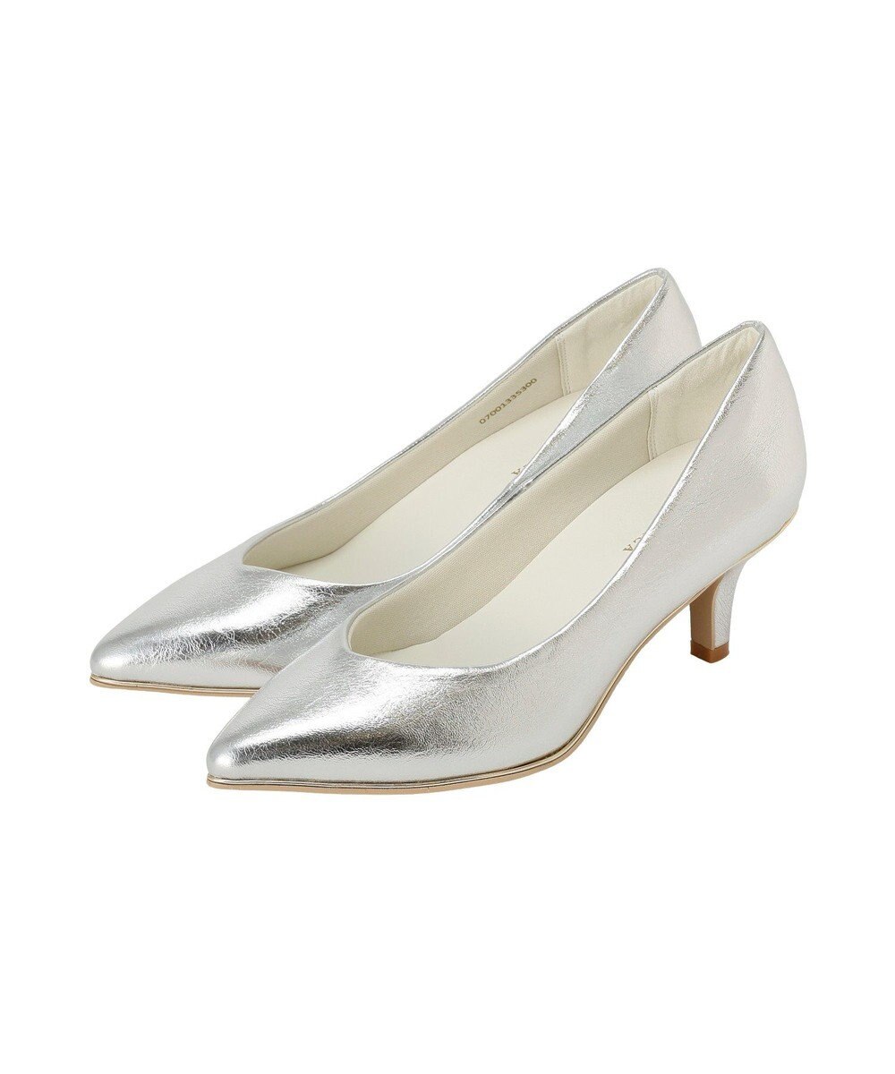 YECCA VECCA メタルラインパンプス 