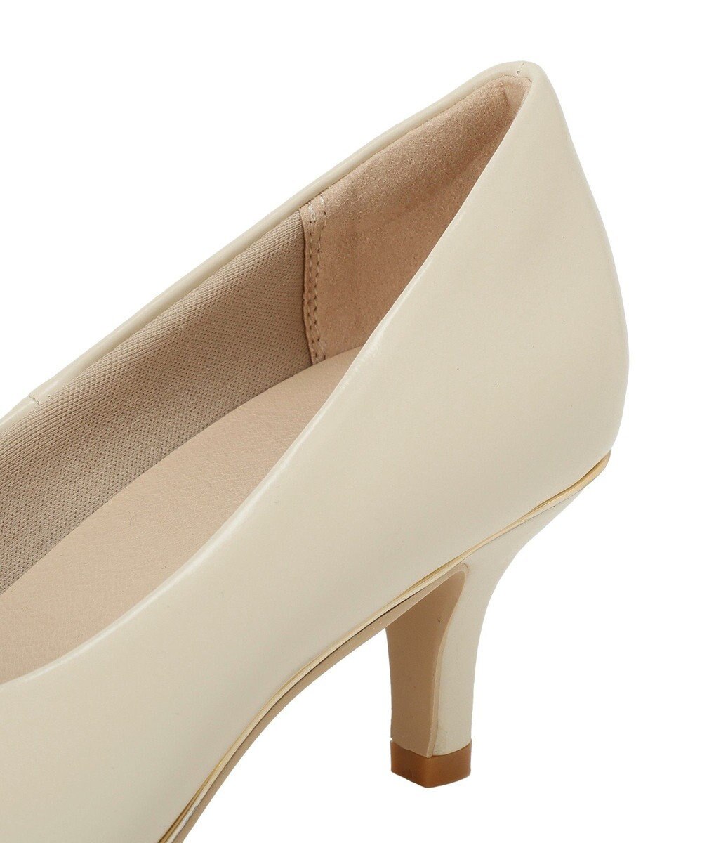 YECCA VECCA メタルラインパンプス 