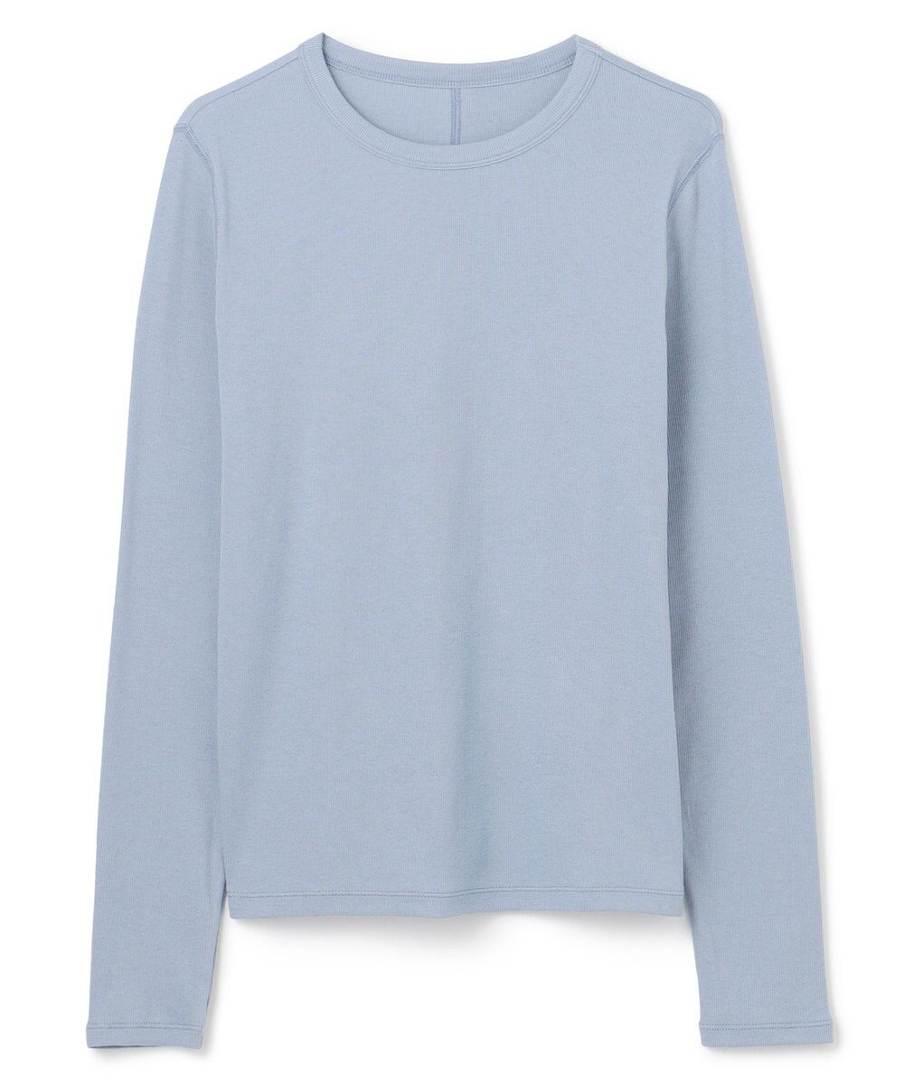 UNFILO コットンカシミヤ クルーネックカットソー 