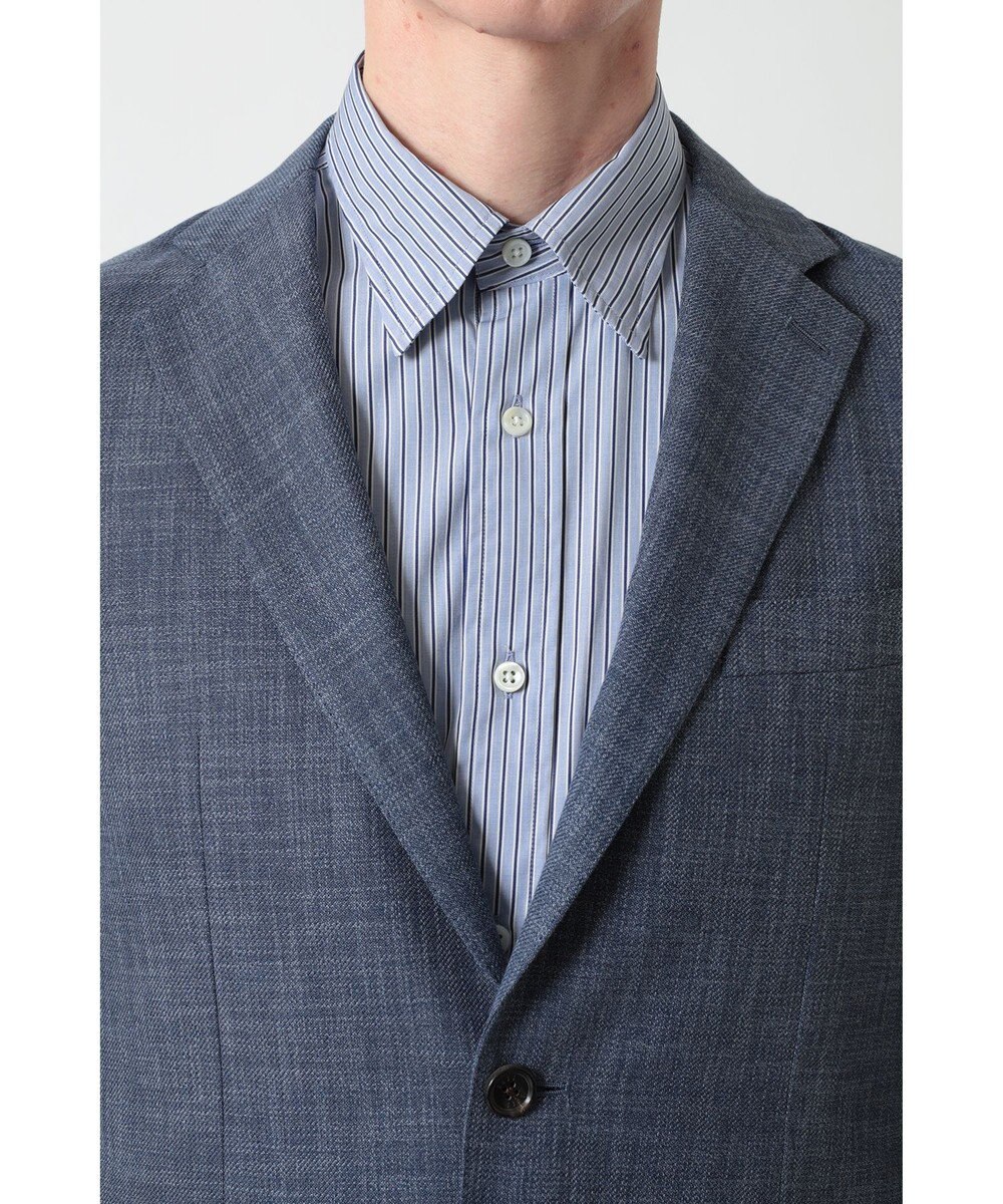 DAKS ウールコットンダークブルージャケット 