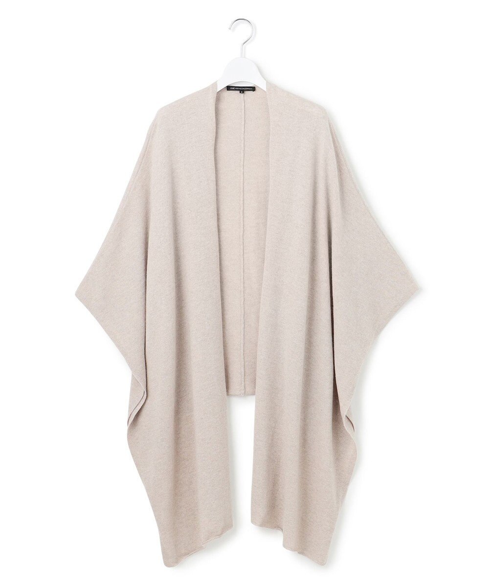 23区 カシミヤブレンド マルチ ケープ 