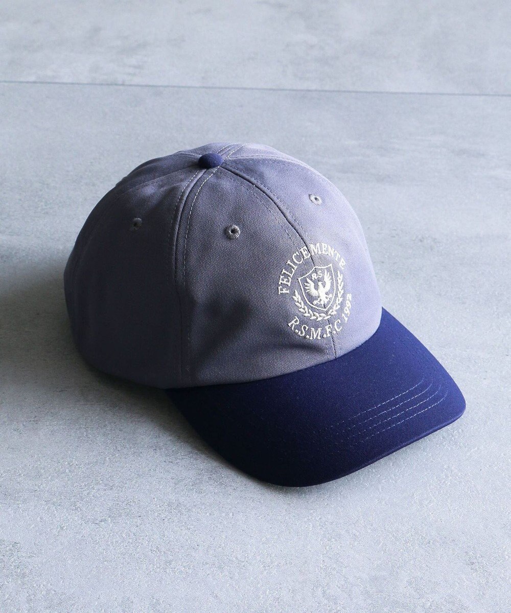 CRAFT STANDARD BOUTIQUE エンブレム刺繍バイカラーキャップ 