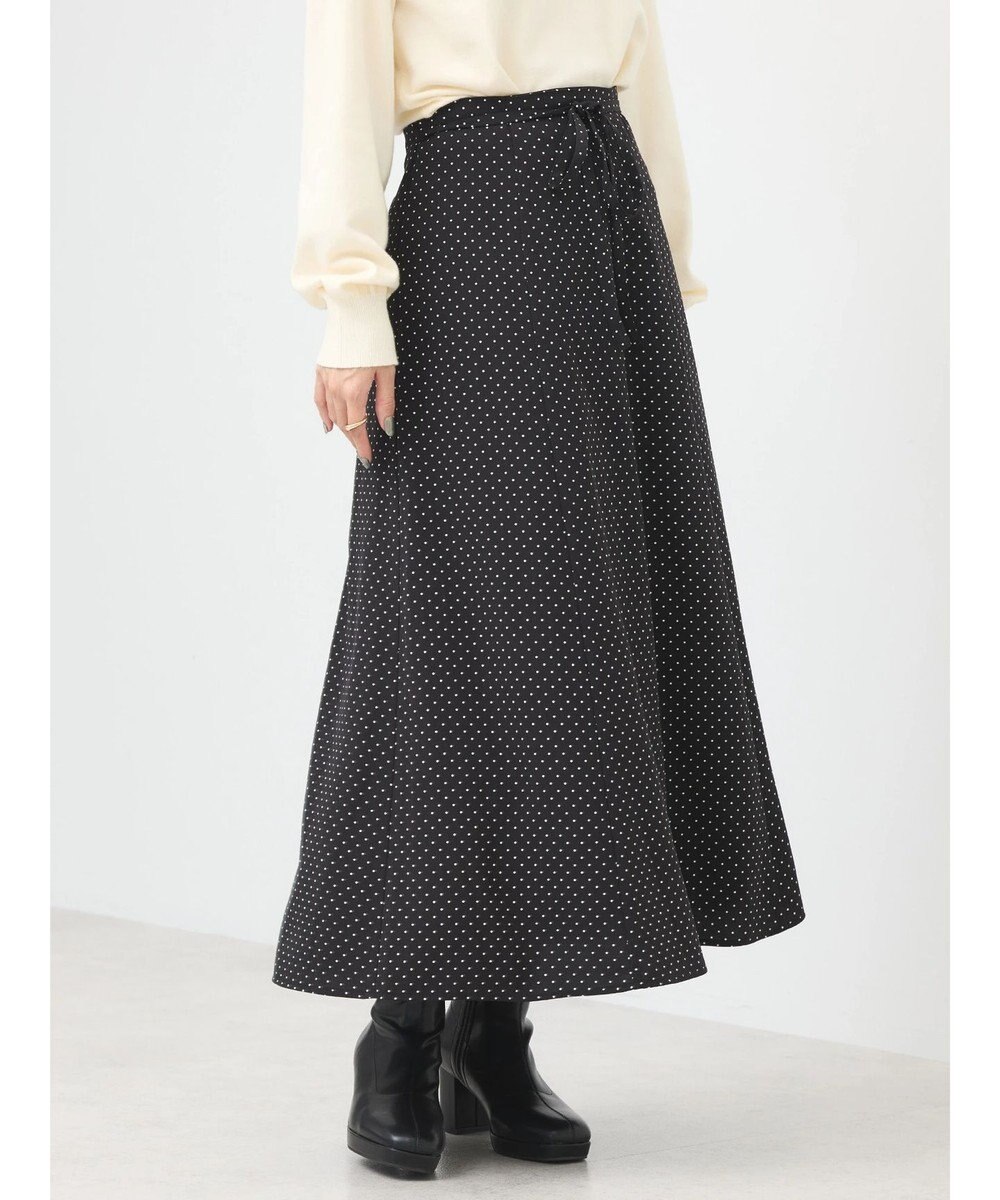 earth music&ecology リボンフレアスカート 