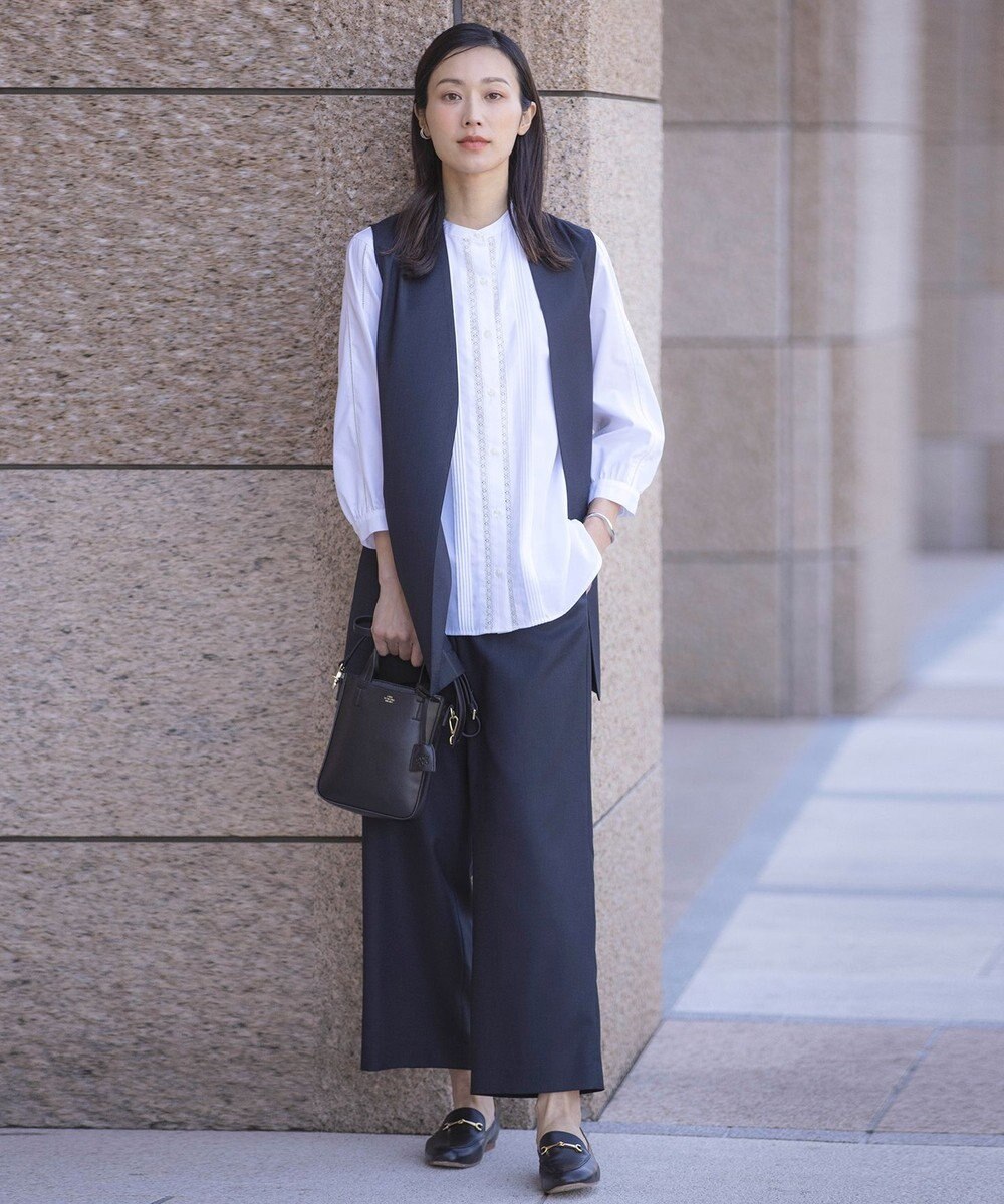 J.PRESS LADIES 【2way】スプリットレザー ナノポシェット バッグ 