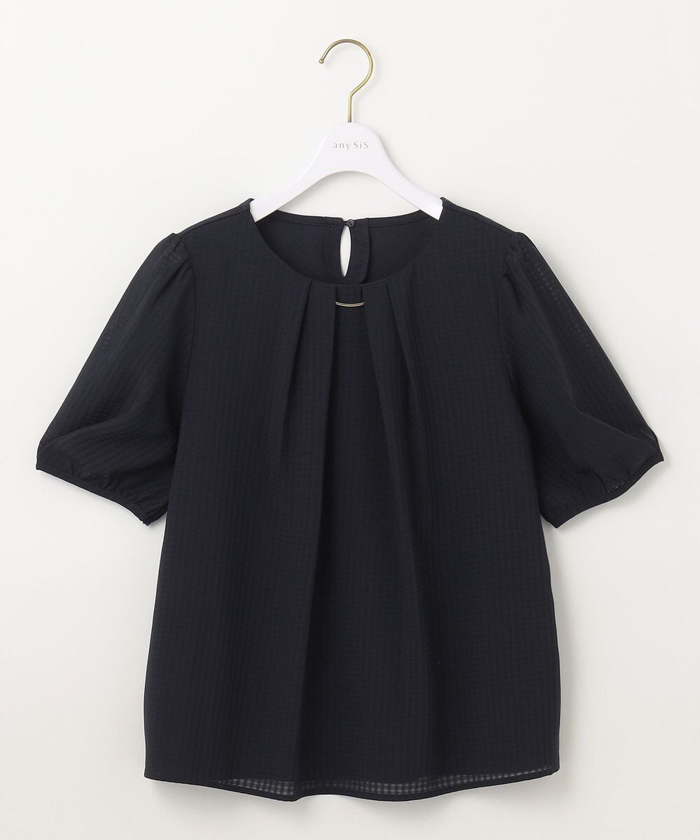ANY SIS 【吸水速乾・UVケア・接触冷感】コンフォートジャージー ブラウス 