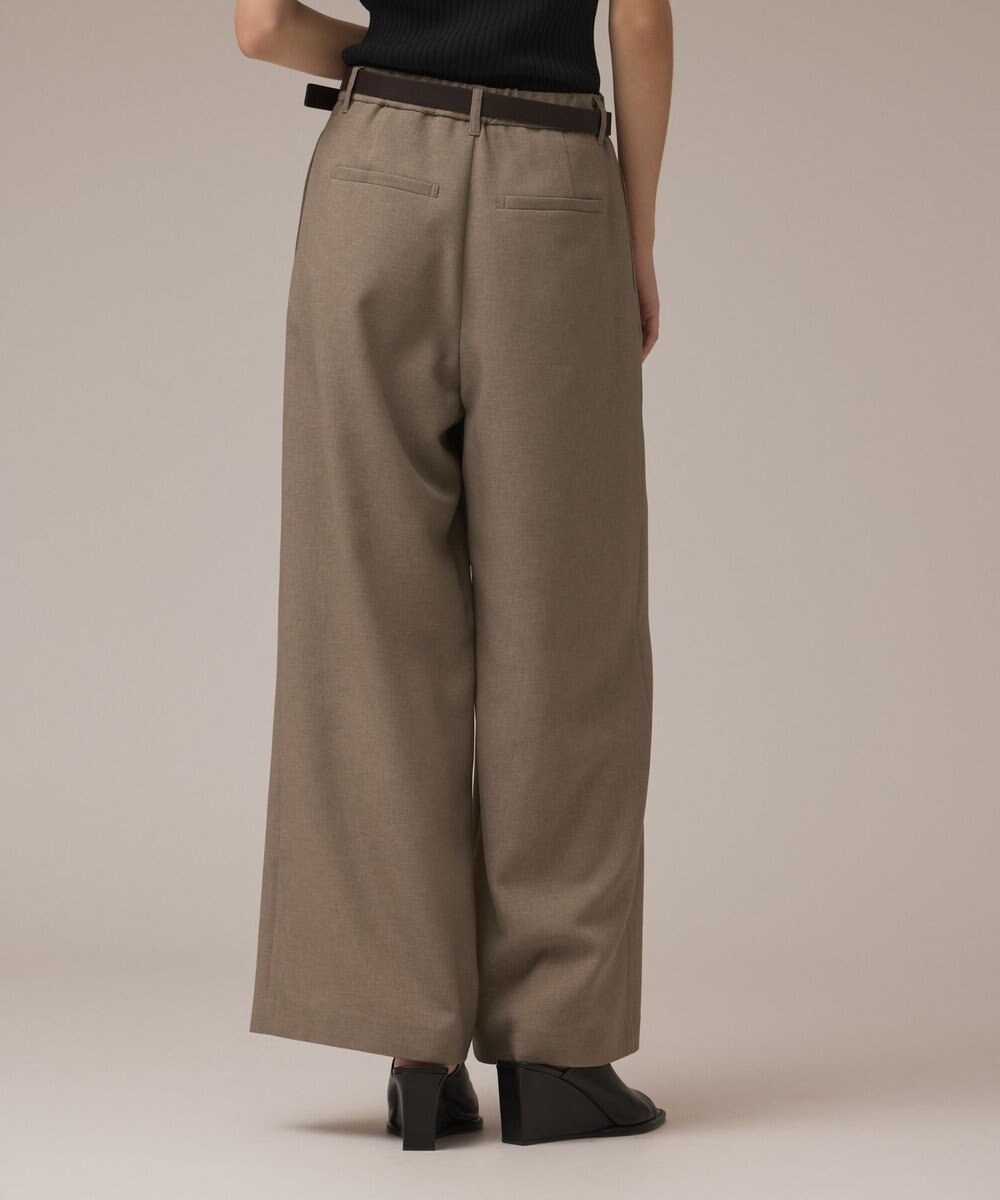 GRACE CONTINENTAL カラミタックワイドパンツ 