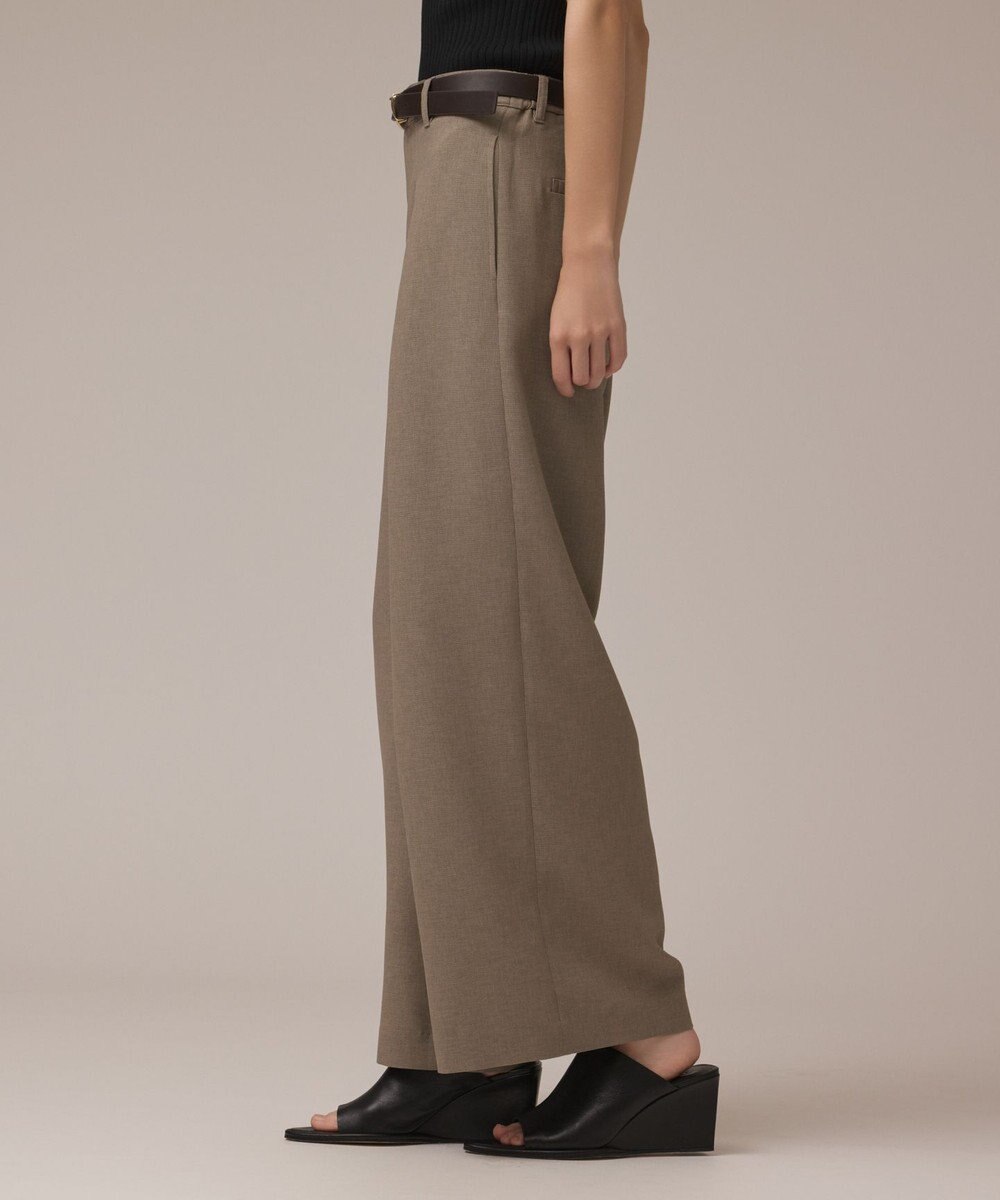 GRACE CONTINENTAL カラミタックワイドパンツ 