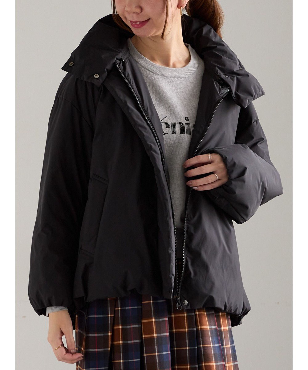 Te chichi スタンドカラーショートダウンジャケット 