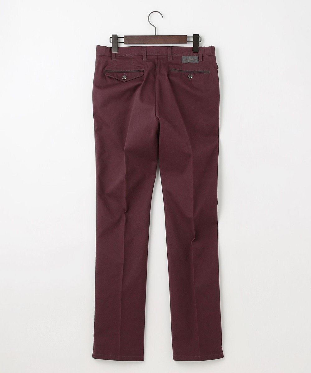 JOSEPH ABBOUD 【ウエストも伸びる！オーガニックコットン使用・25AW】トリコチンストレッチ パンツ 