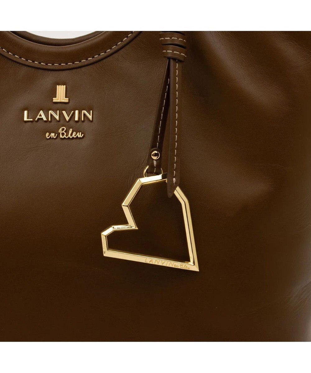 LANVIN en Bleu カリテ 2WAYハンドバッグ 