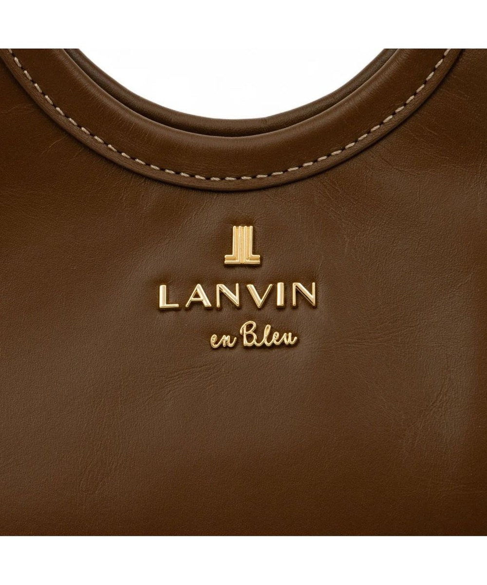 LANVIN en Bleu カリテ 2WAYハンドバッグ 