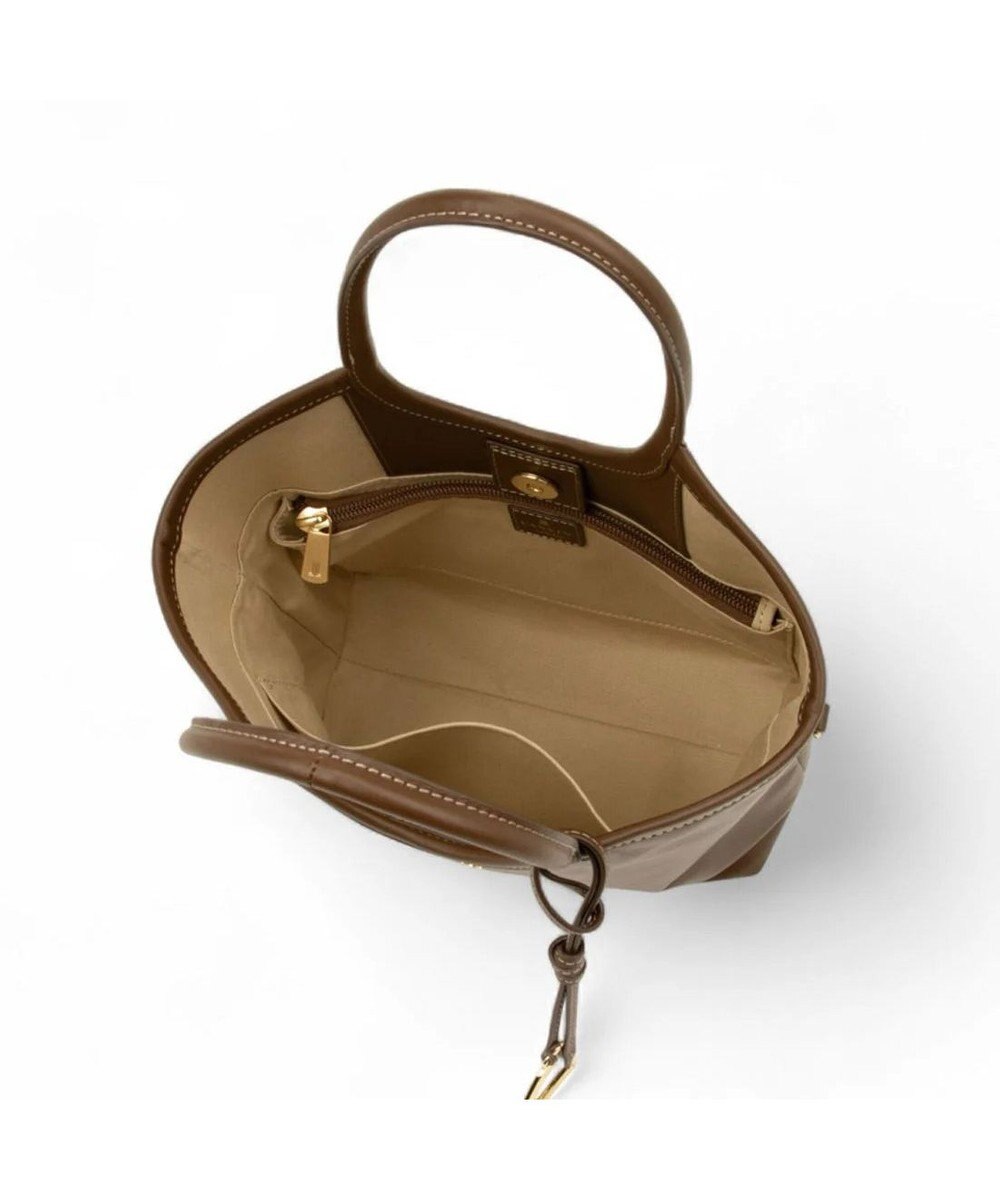 LANVIN en Bleu カリテ 2WAYハンドバッグ 