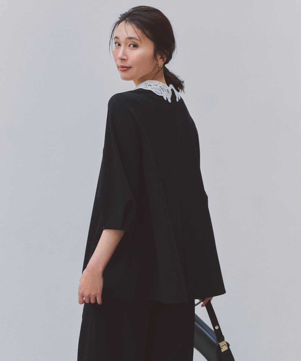 UNFILO L 【2WAY】BEAUTY MOVE レース襟ブラウス 
