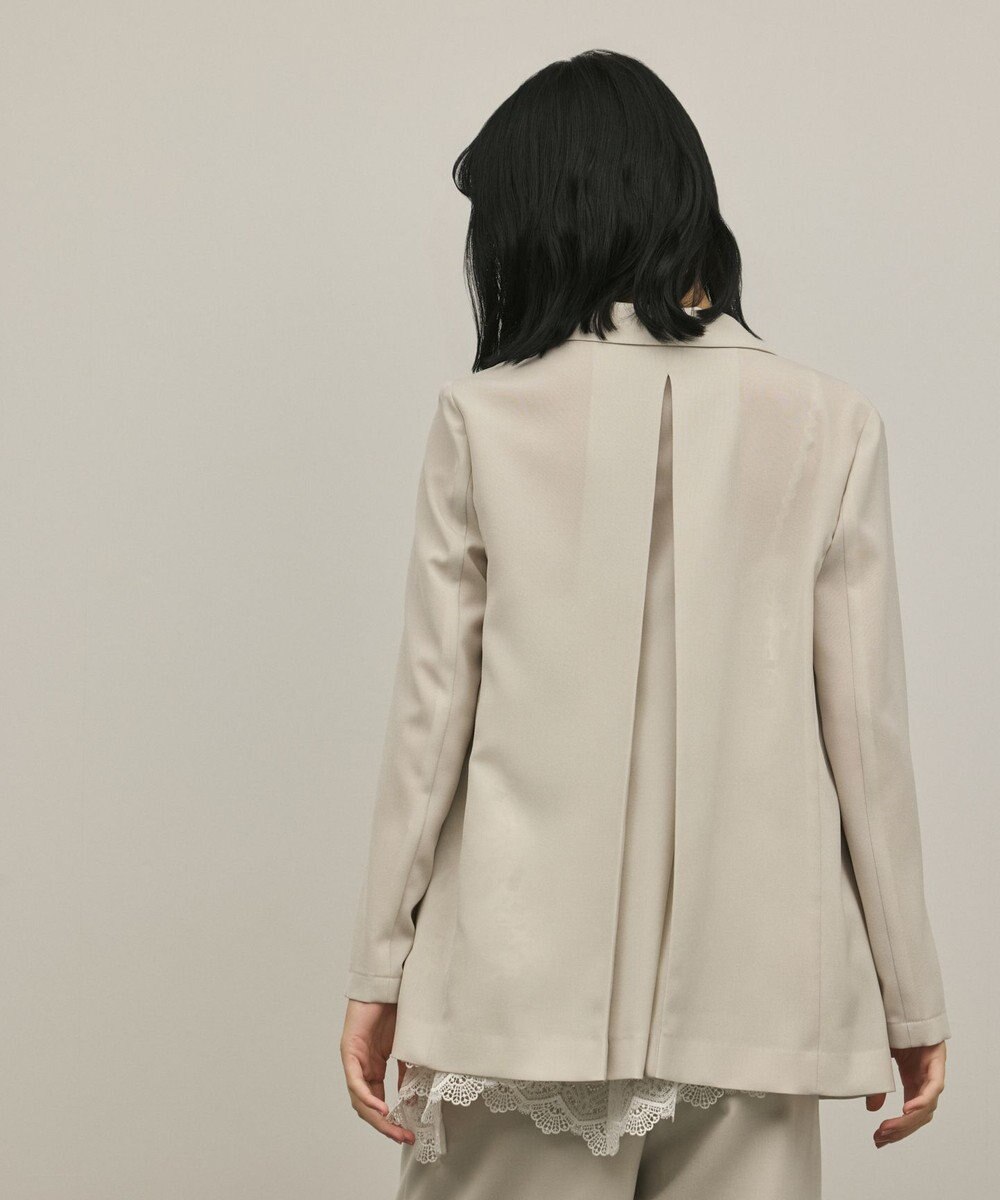 GRACE CONTINENTAL バックタックテーラードジャケット 