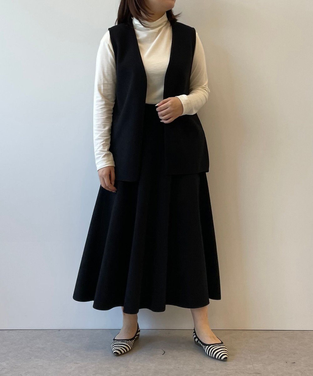 UNFILO 【セットアップ対応】ウールライク スカート 