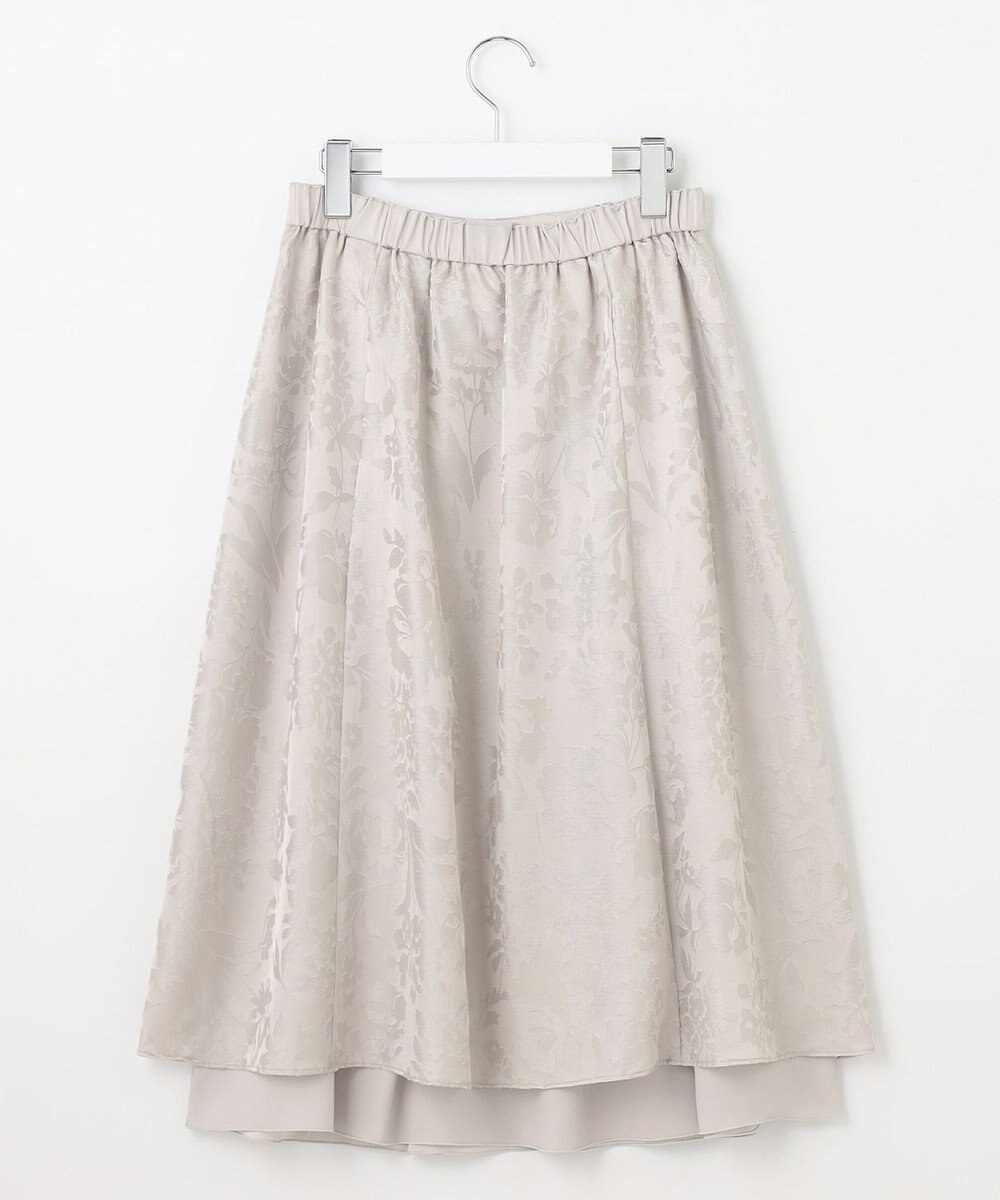 自由区 【セットアップ対応・リバーシブル・洗える】オパールプリント スカート 