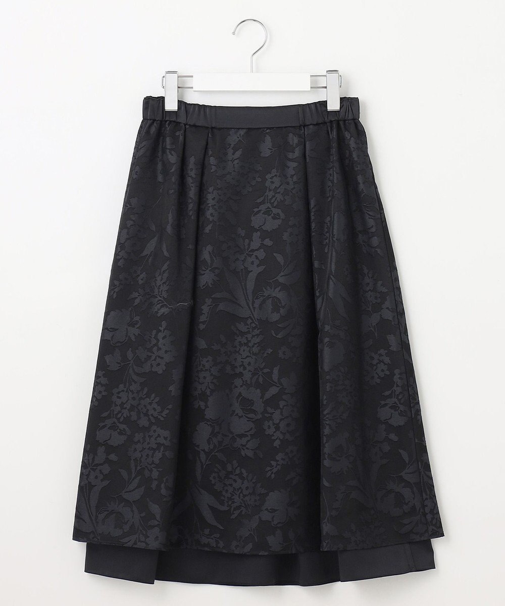 自由区 【セットアップ対応・リバーシブル・洗える】オパールプリント スカート 