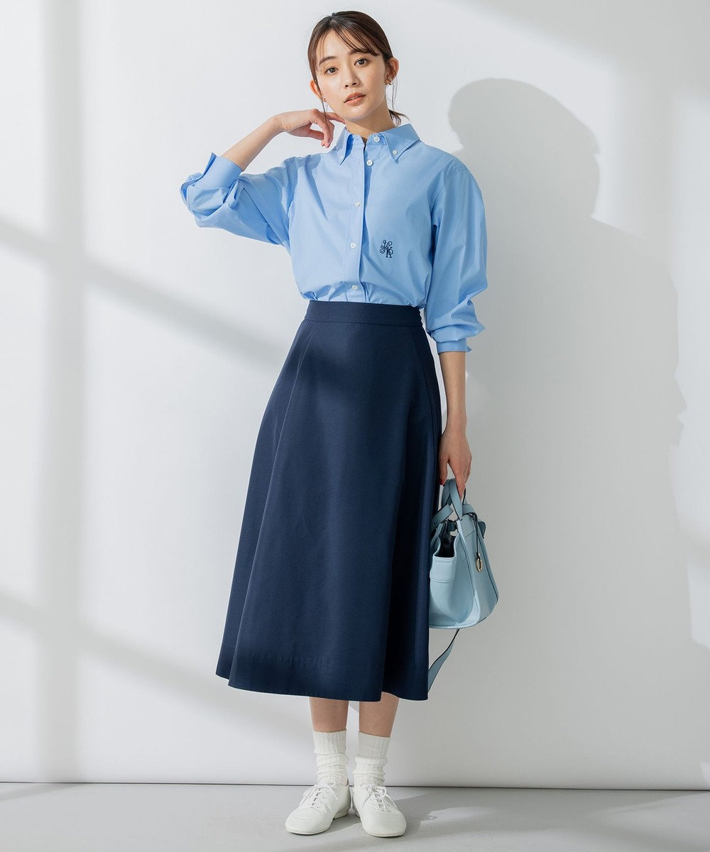 組曲 【5色展開・後ろゴム仕様】カラータフタ スカート 