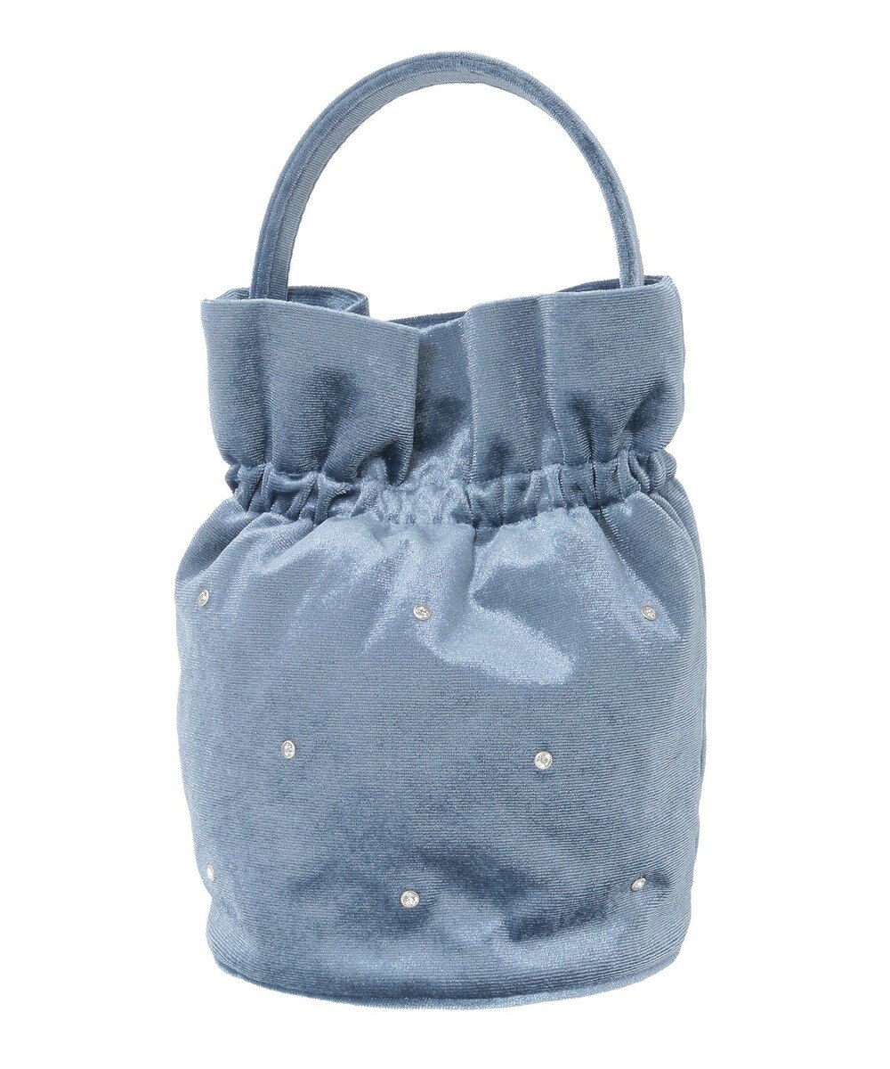 earth music&ecology ベロアハンドルバッグ 