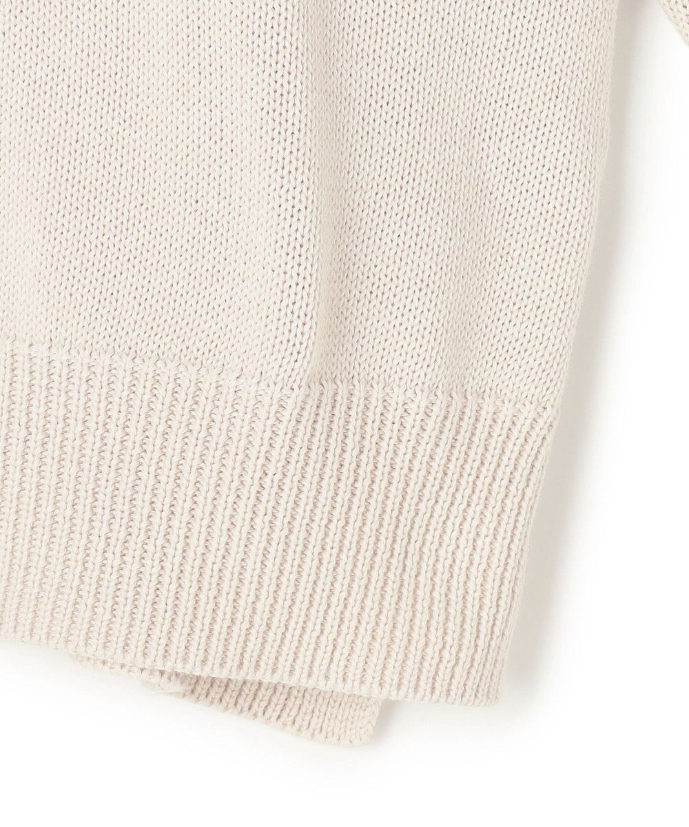 23区 【先行予約】コットンギマ スキッパー ニット 