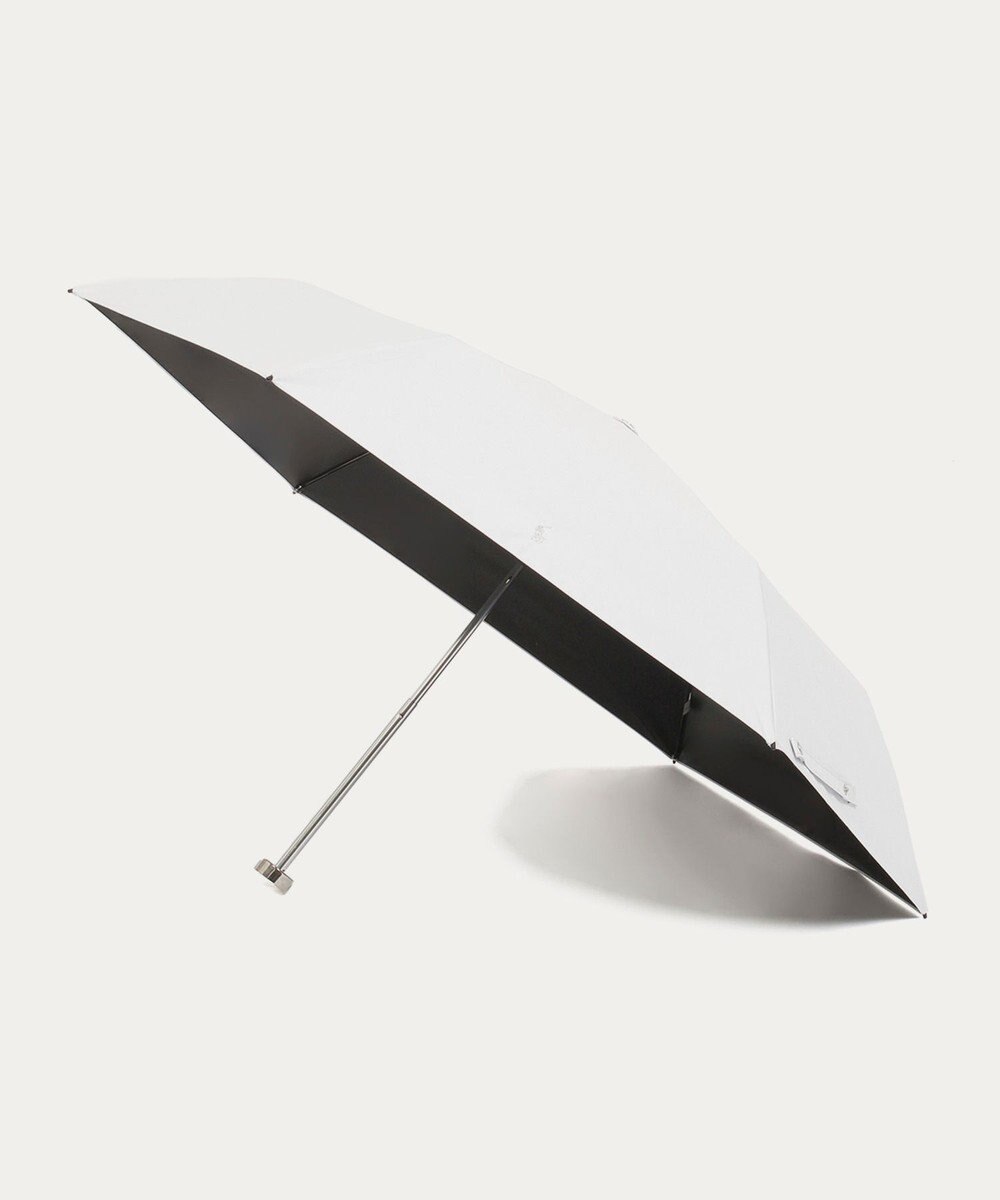 MOONBAT 【WEB限定/ 遮光率100％/遮熱/UV】POLO RALPH LAUREN（ポロ ラルフローレン）晴雨兼用日傘 ワンポイント ポロポニー シャンブレー 無地 折りたたみ傘 