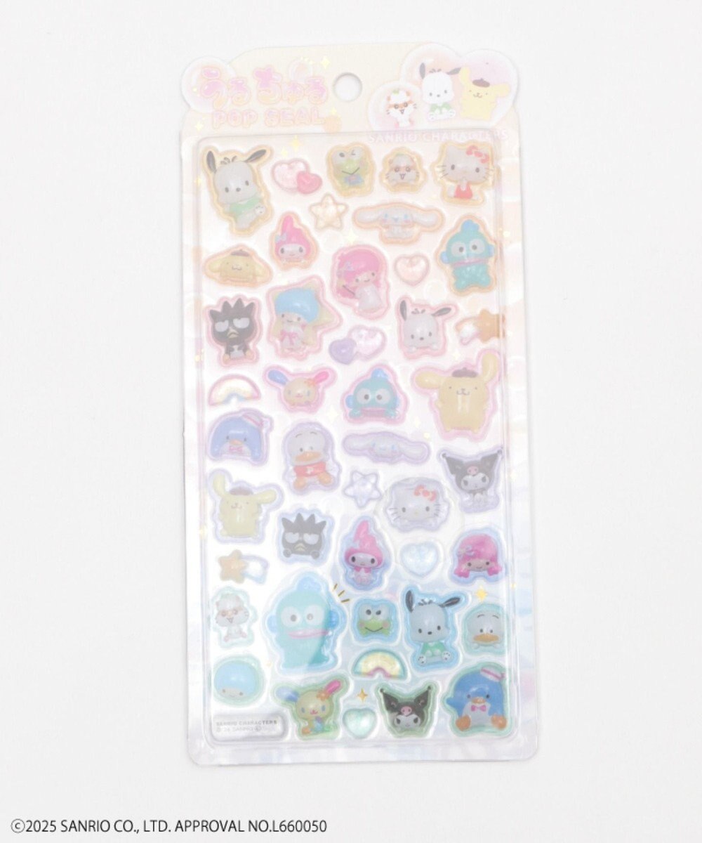 WEGO サンリオキャラクターズ うるちゅるポップシール 