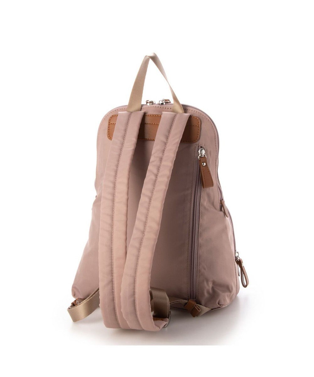 LA BAGAGERIE ナイロン×リサイクルレザー　ミニリュック 