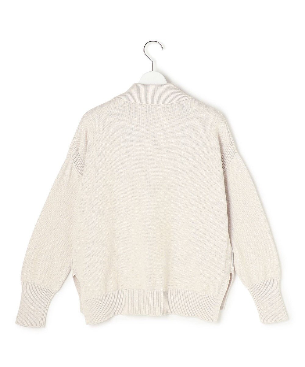 23区 【先行予約】コットンギマ スキッパー ニット 