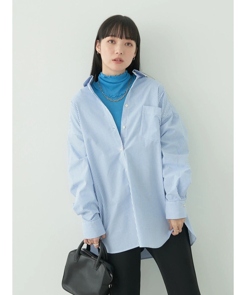 earth music&ecology ボーイズライクシャツ 