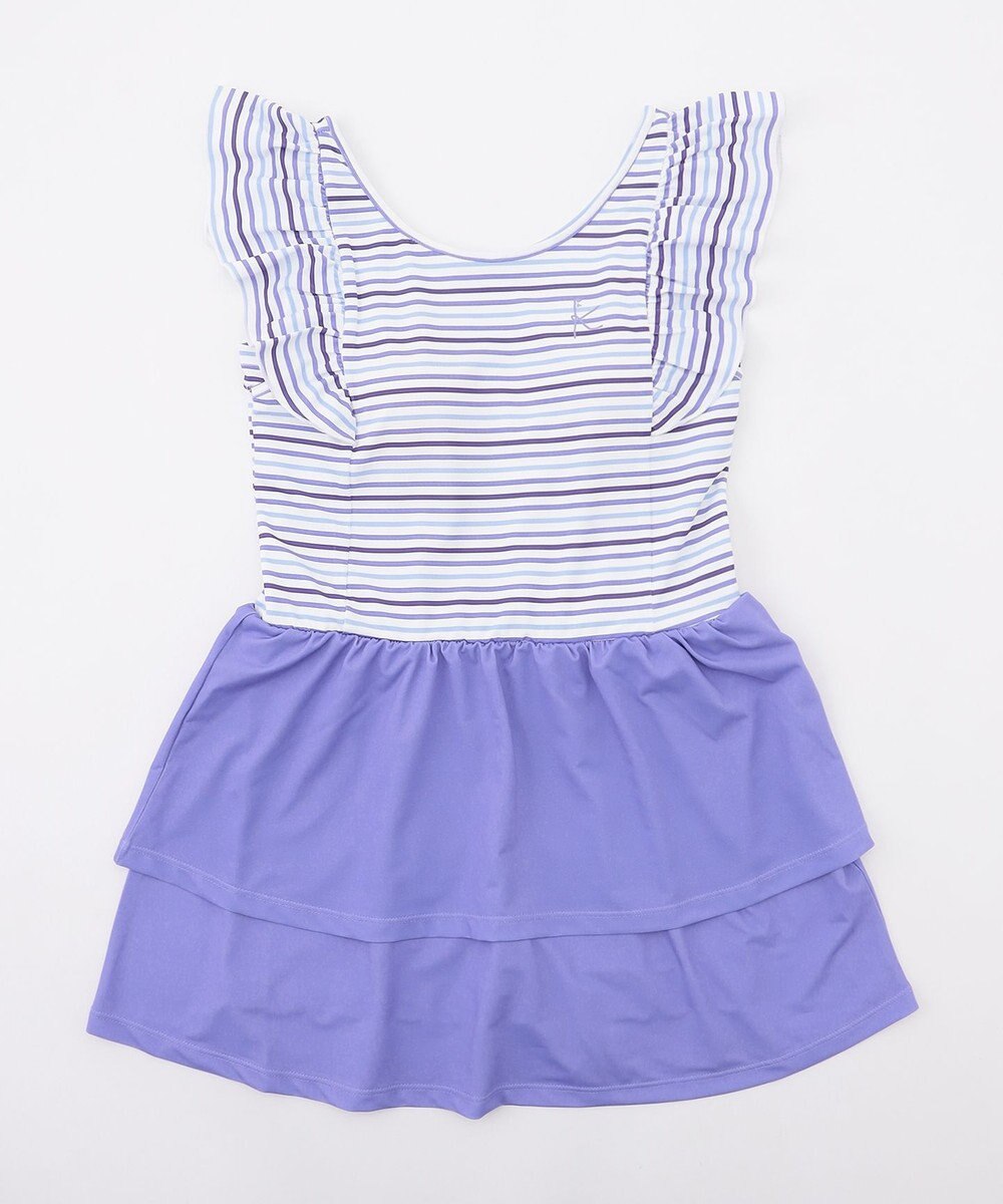 組曲 KIDS 【SS-Lサイズ】 フリルスカートスイムウェア(ワンピース) 