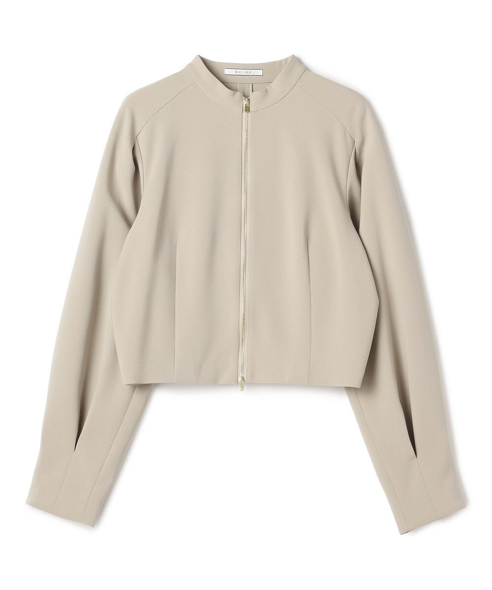 BEIGE， RUE / ドライタッチコンパクトブルゾン 