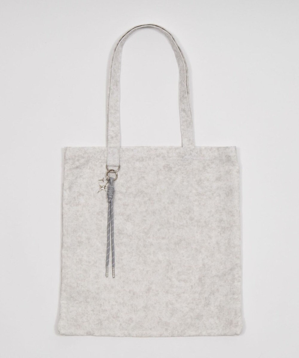 WEGO チャーム付きA4トートバッグ 