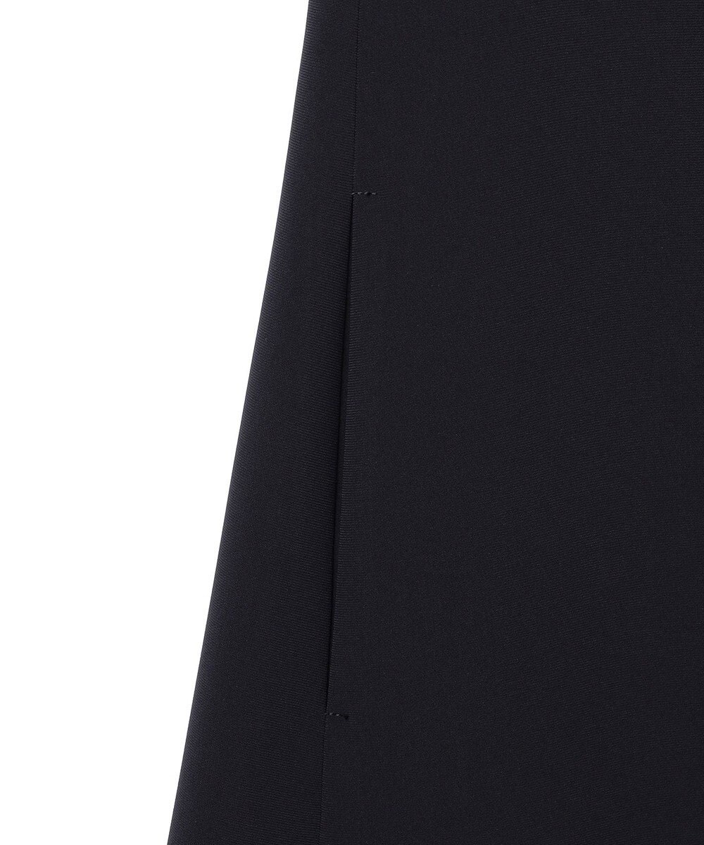 23区 L 【洗える】トリアセダブルジョーゼット フレア ワンピース 