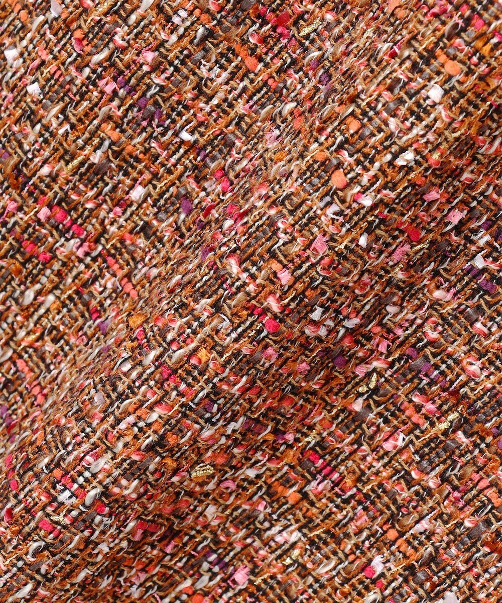 自由区 ラメノットファンシーツイード スカート 