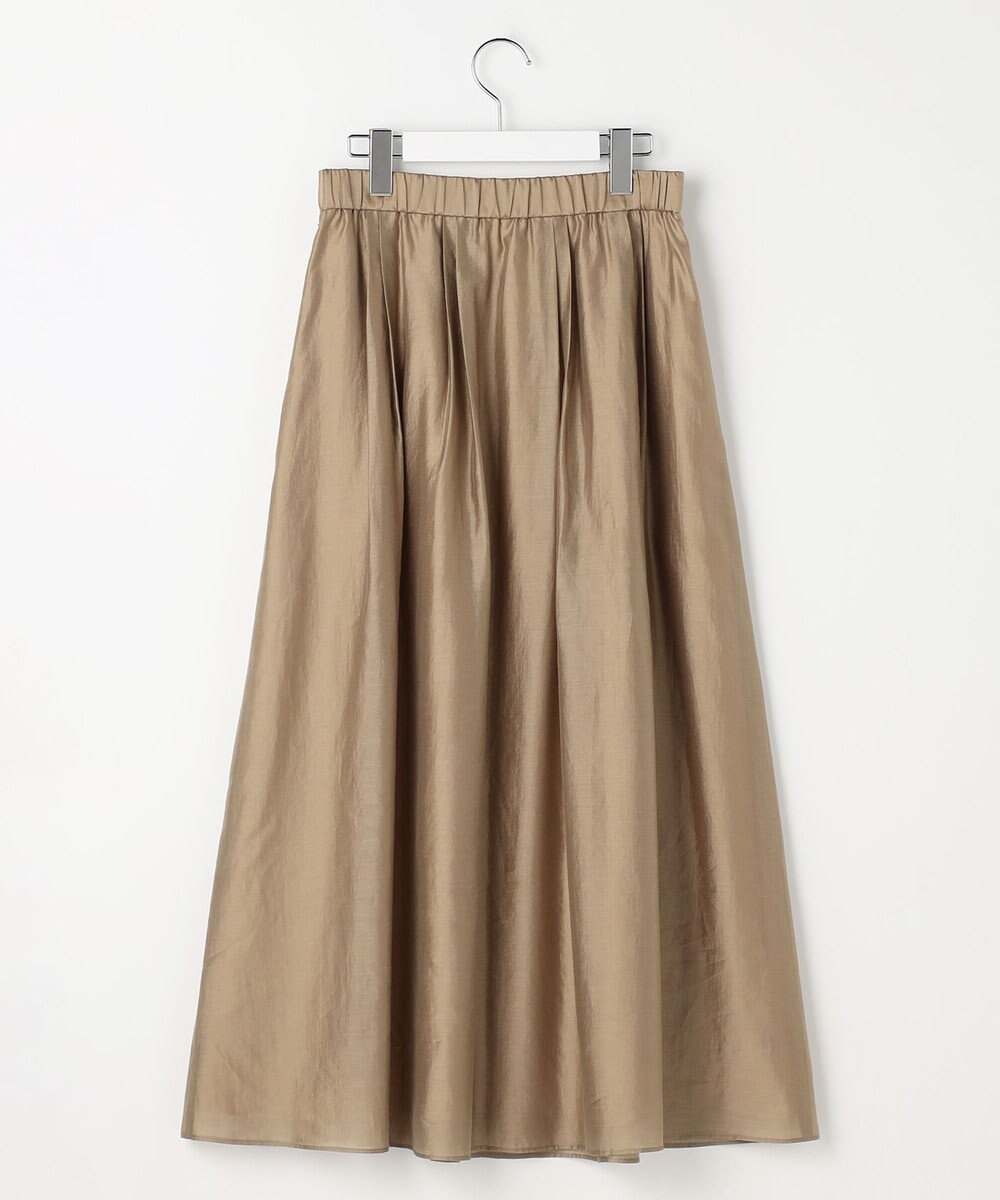 自由区 L エアリーローンプレーン スカート 
