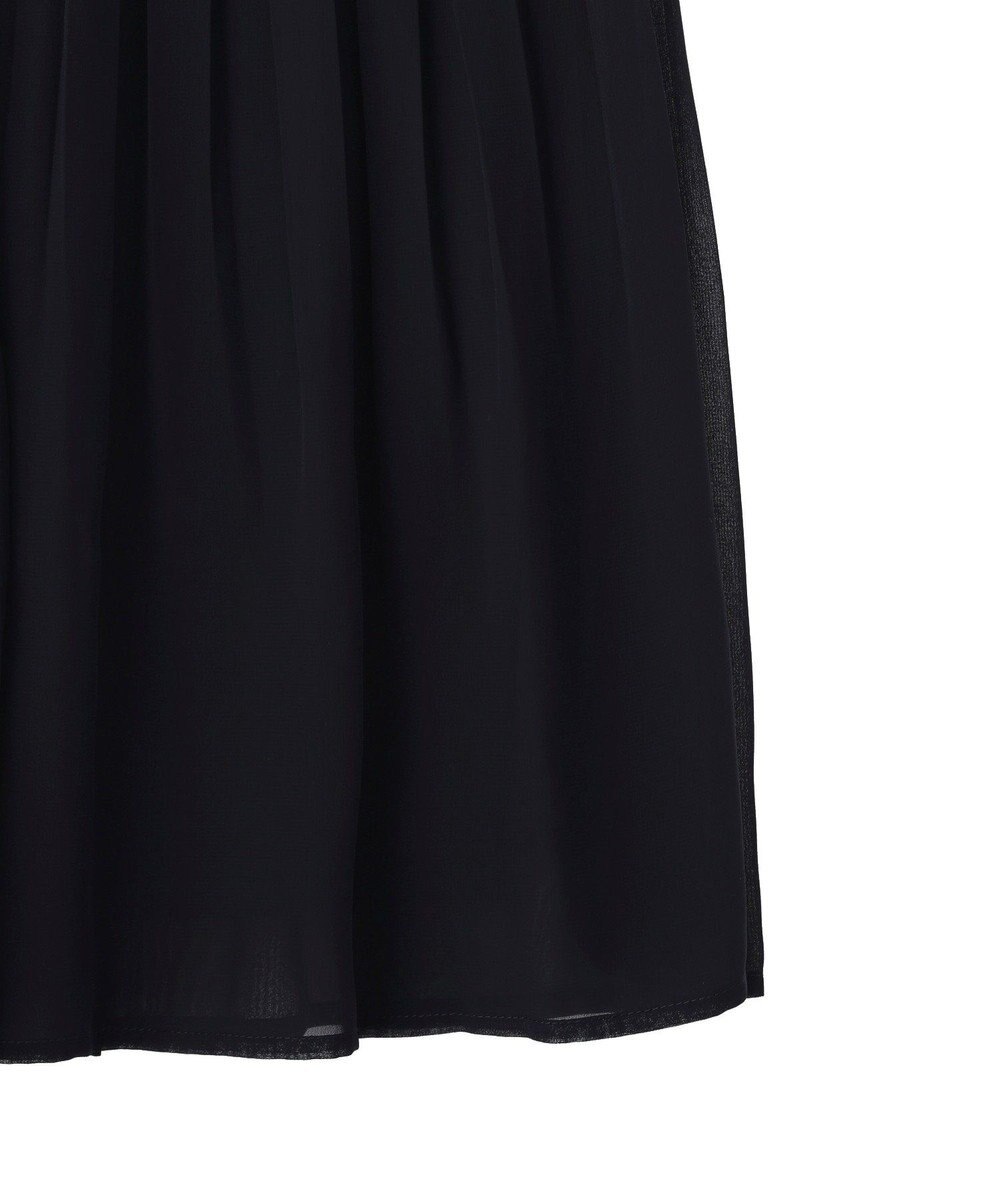 YECCA VECCA プリーツシフォンスカート 