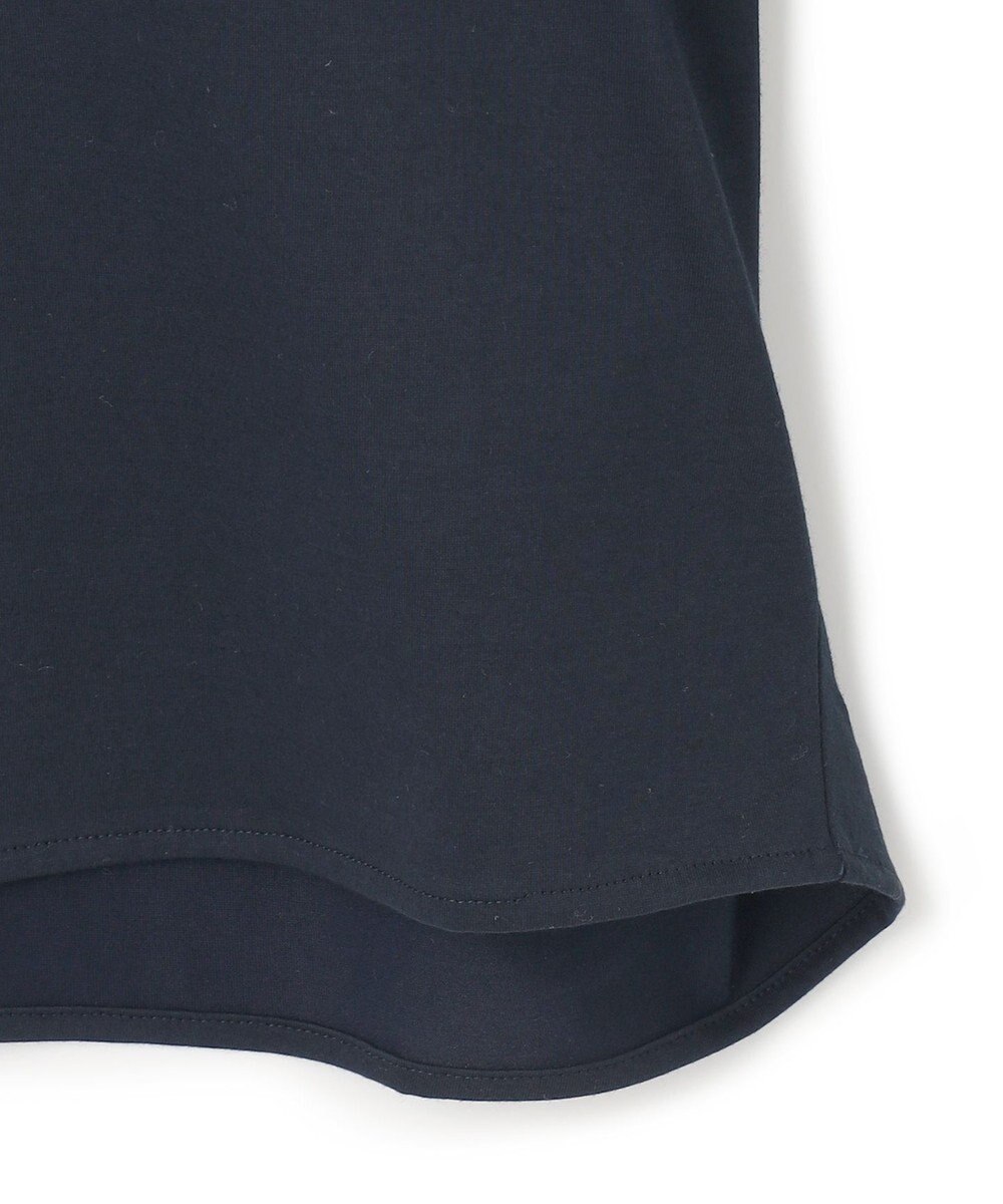 ICB L 【接触冷感・UVケア・洗える】コンフォートプレーティング パフスリーブカットソー 