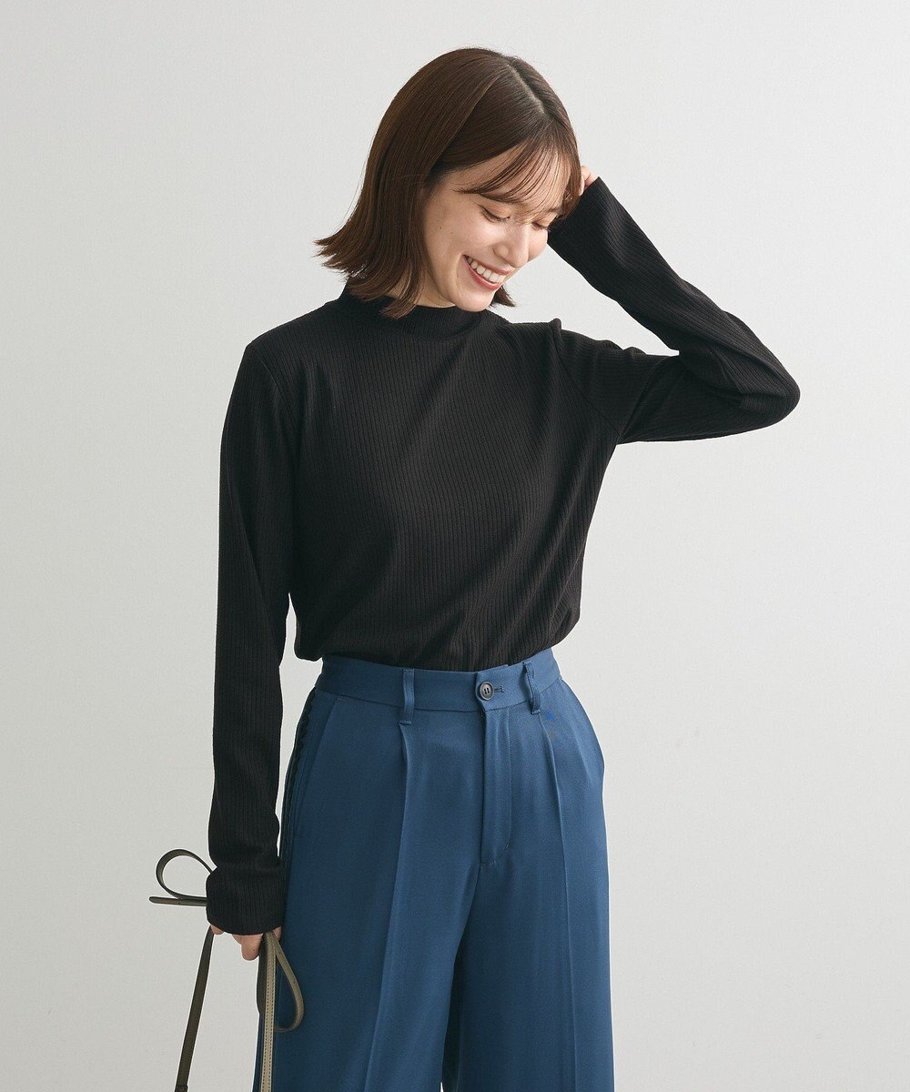 Green Parks ・Ｐｅｔｉｔ　Ｆｌｅｕｒ　ラメテレコハイネック 