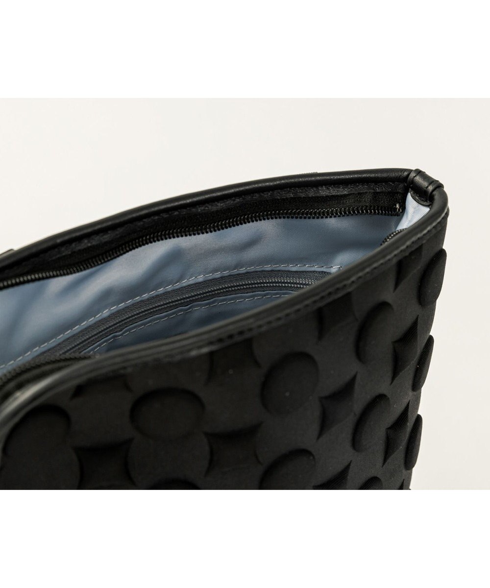 MIYABIYA 【撥水加工】La quoh with kirakaracho 南蛮七宝エンボスボンディング B5ショルダー 