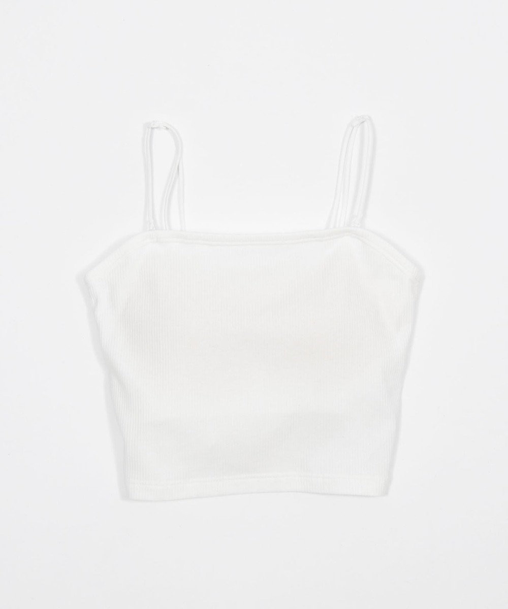 WEGO 【カップ付き】なちゅ盛れ2WAYカップインショートキャミ 