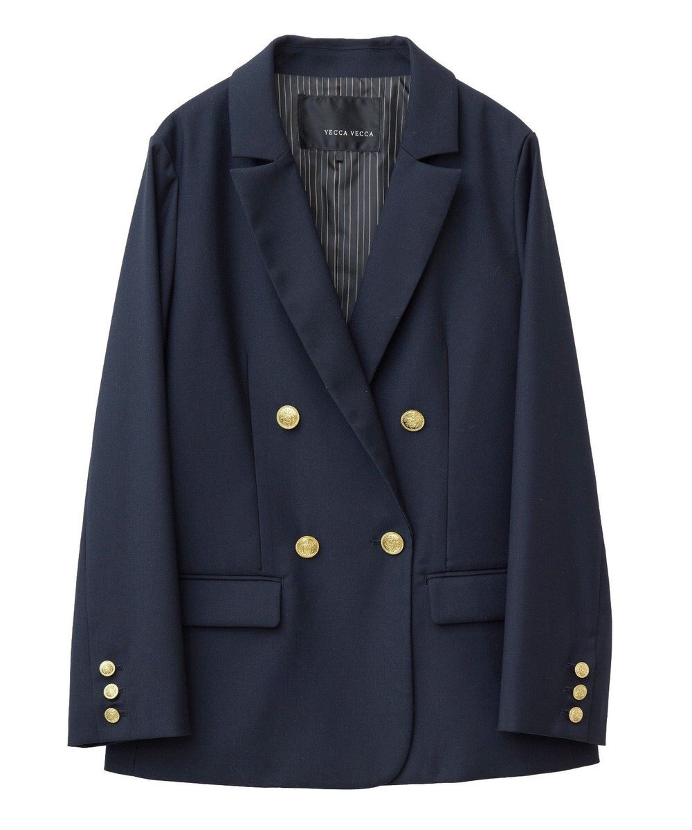 YECCA VECCA 金釦テーラードジャケット 