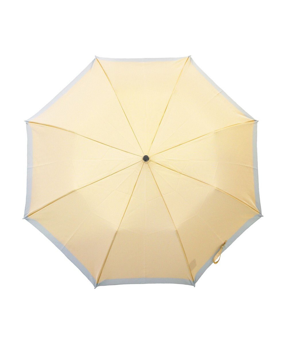 槇田商店 SCENE グログランシャンブレー ベージュ 折りたたみ傘 