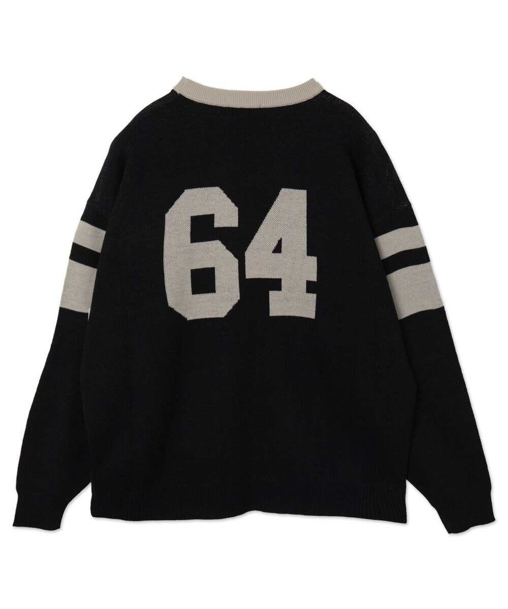 WEGO 【ユニセックス着用ITEM】ジャガードスリーブラインプルオーバー 