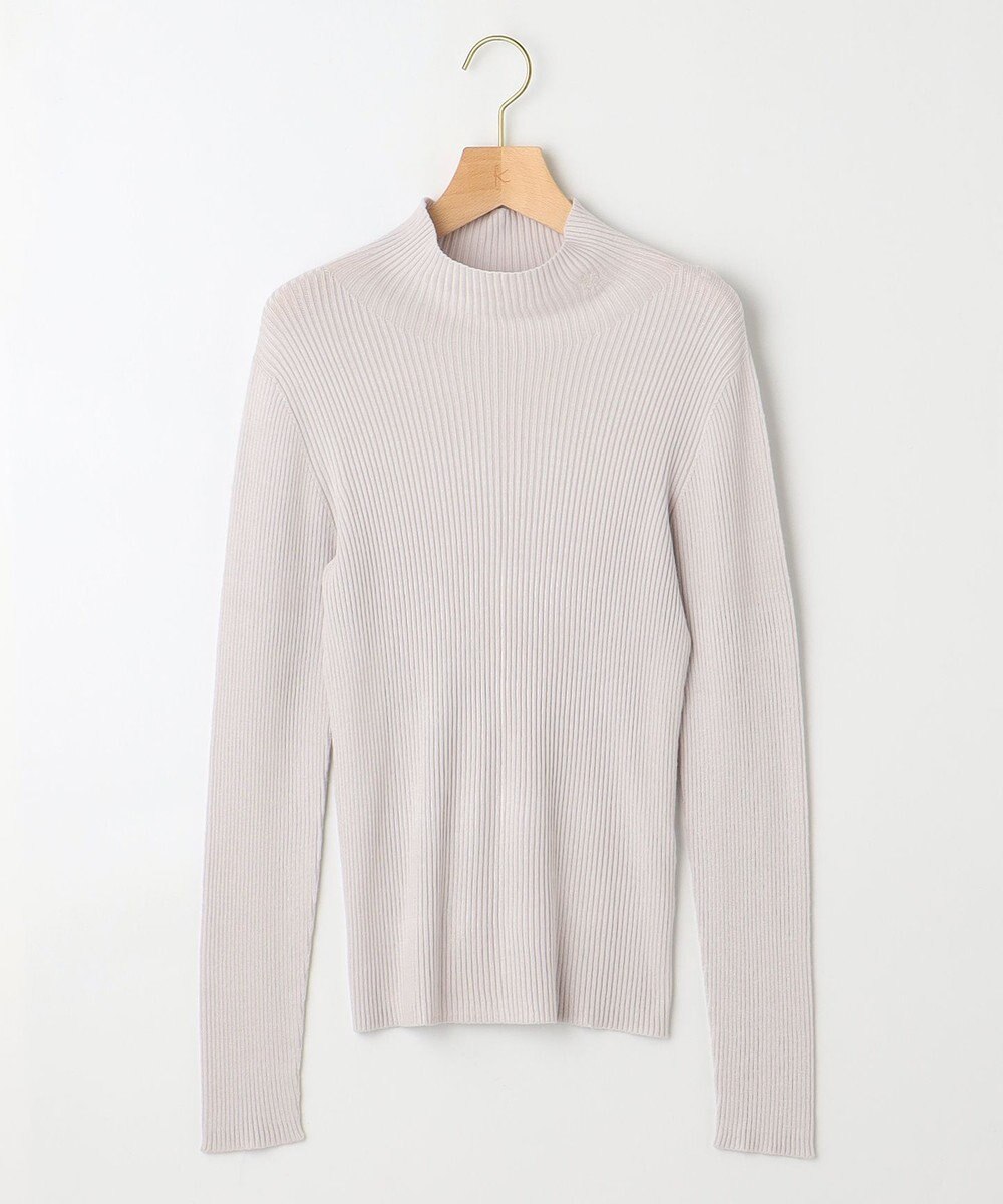 組曲 ホールガーメント ハイネックニット 