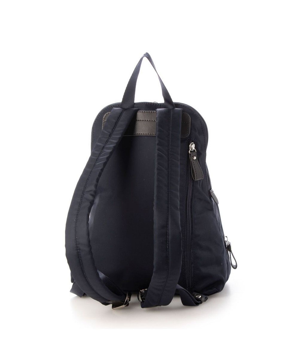 LA BAGAGERIE ナイロン×リサイクルレザー　ミニリュック 