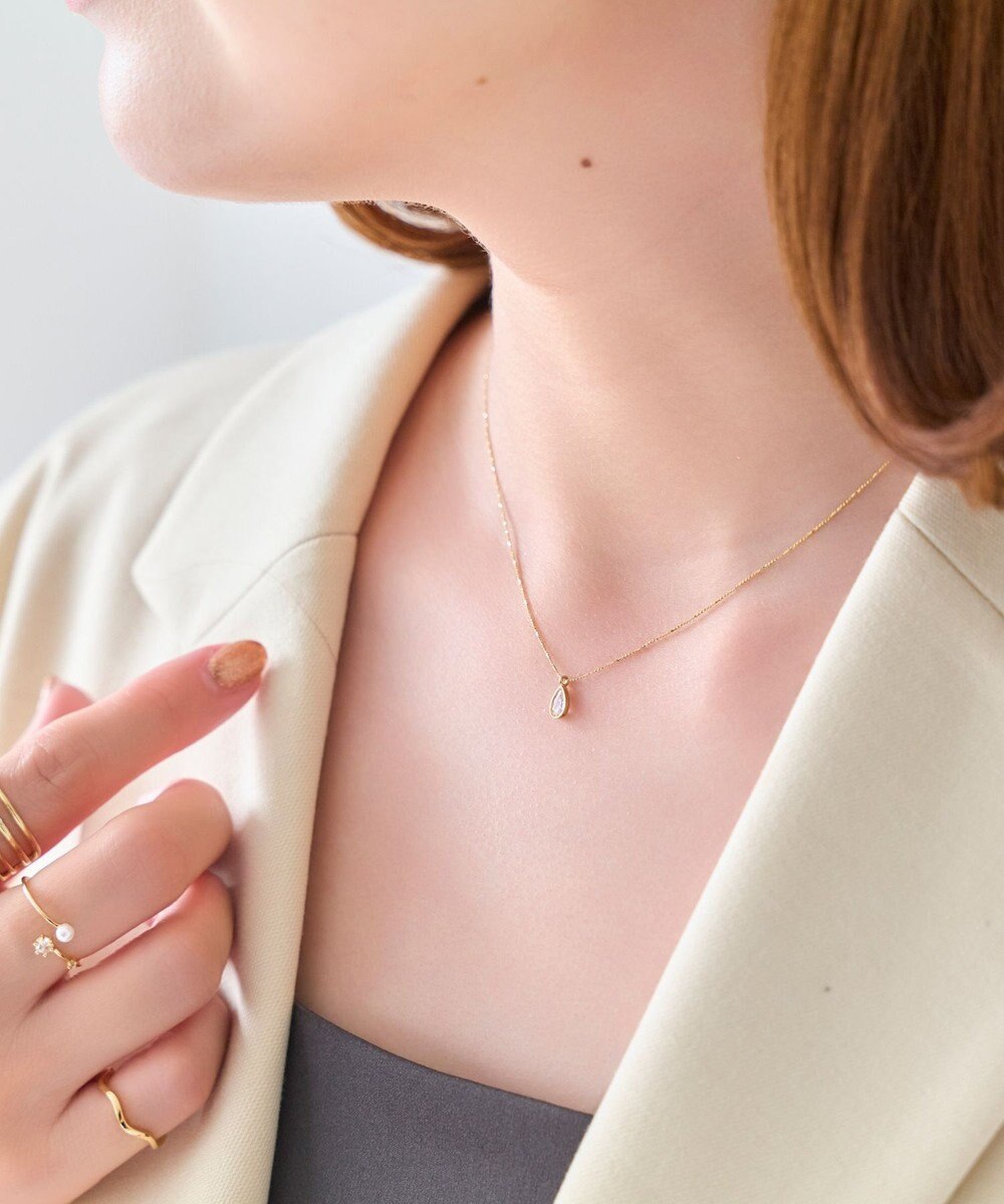 Phoebe 【金属アレルギー対応】デュードロップネックレス/ニッケルフリー 