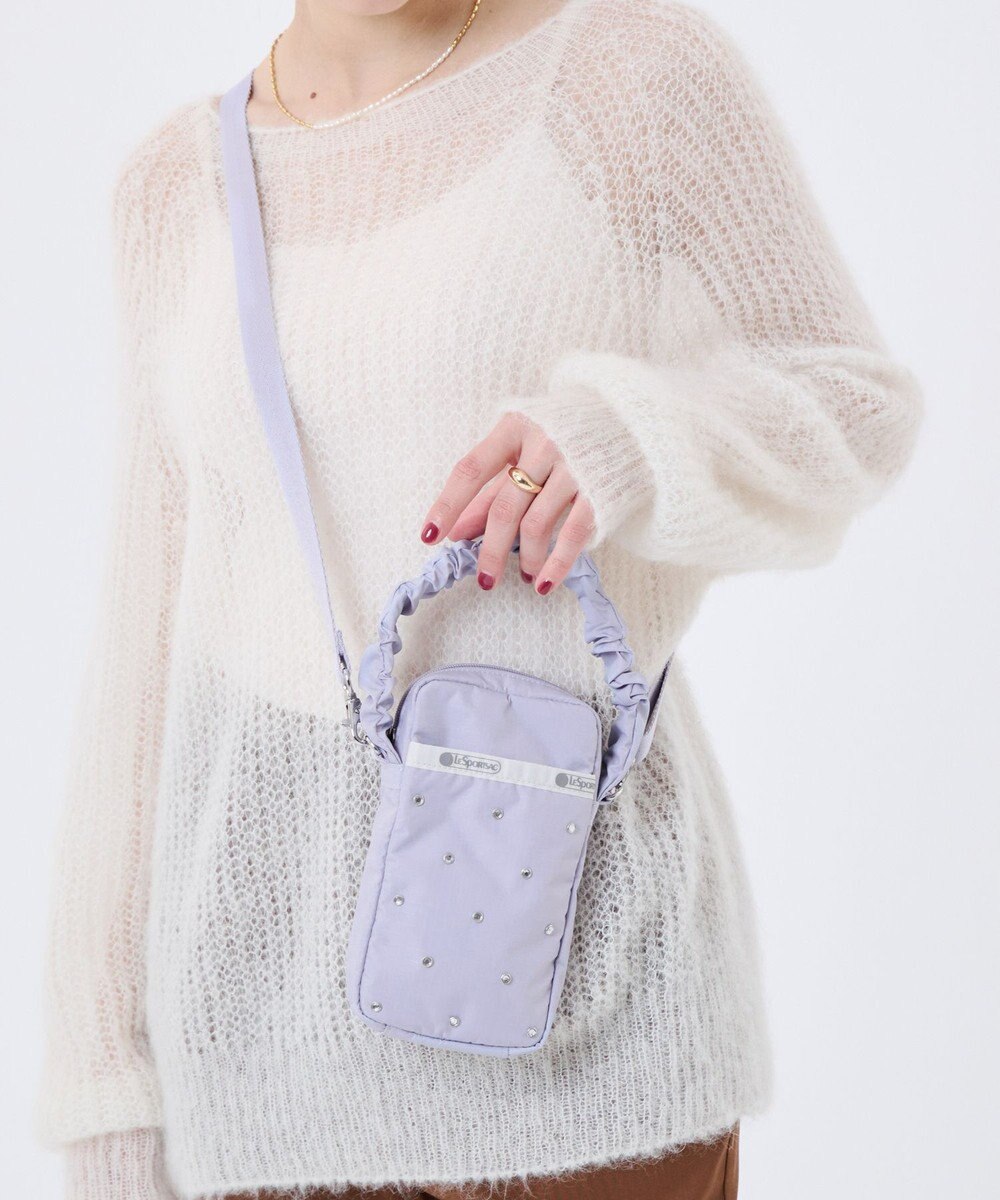 LeSportsac GH MINI PHONE XBODY/ビジューソフトラベンダー 