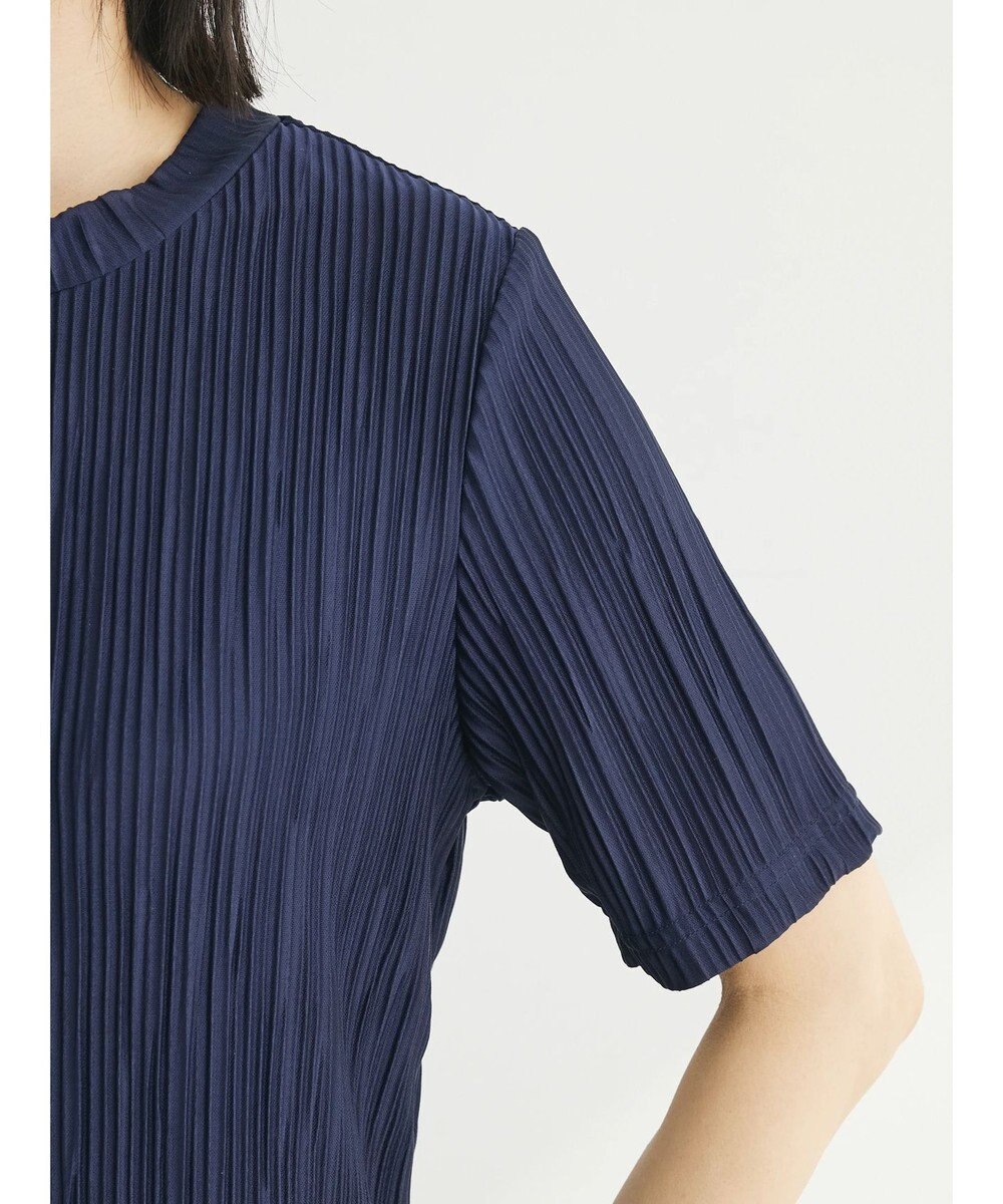 Green Parks プリーツ５分袖プルオーバー 