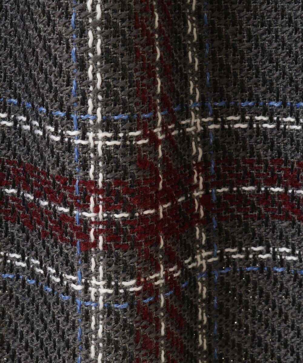 Green Parks ・ＳＵＧＡＲ　ＳＰＯＯＮ　チェックフリンジスカート 