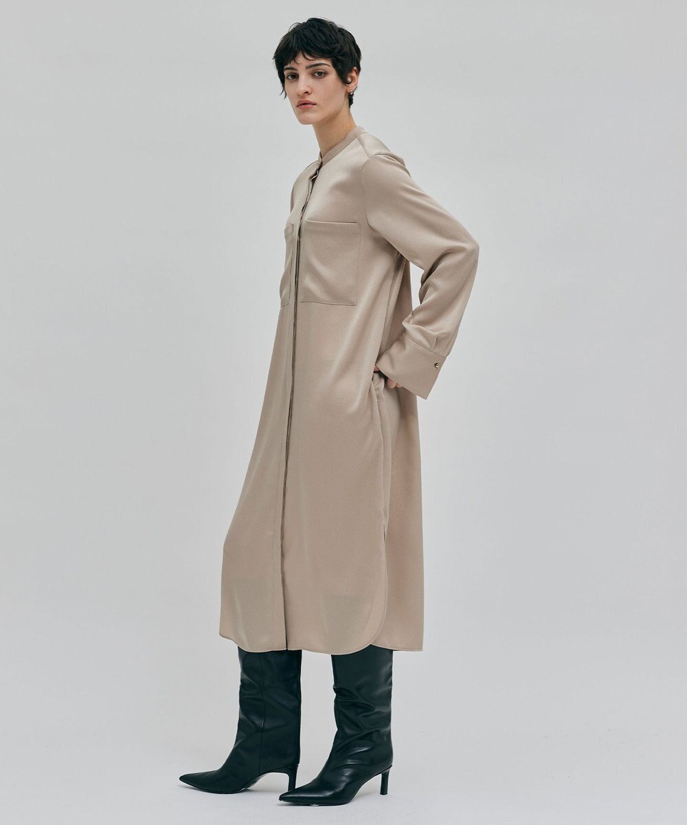 BEIGE， 【洗える】FLEUR / シャツドレス 